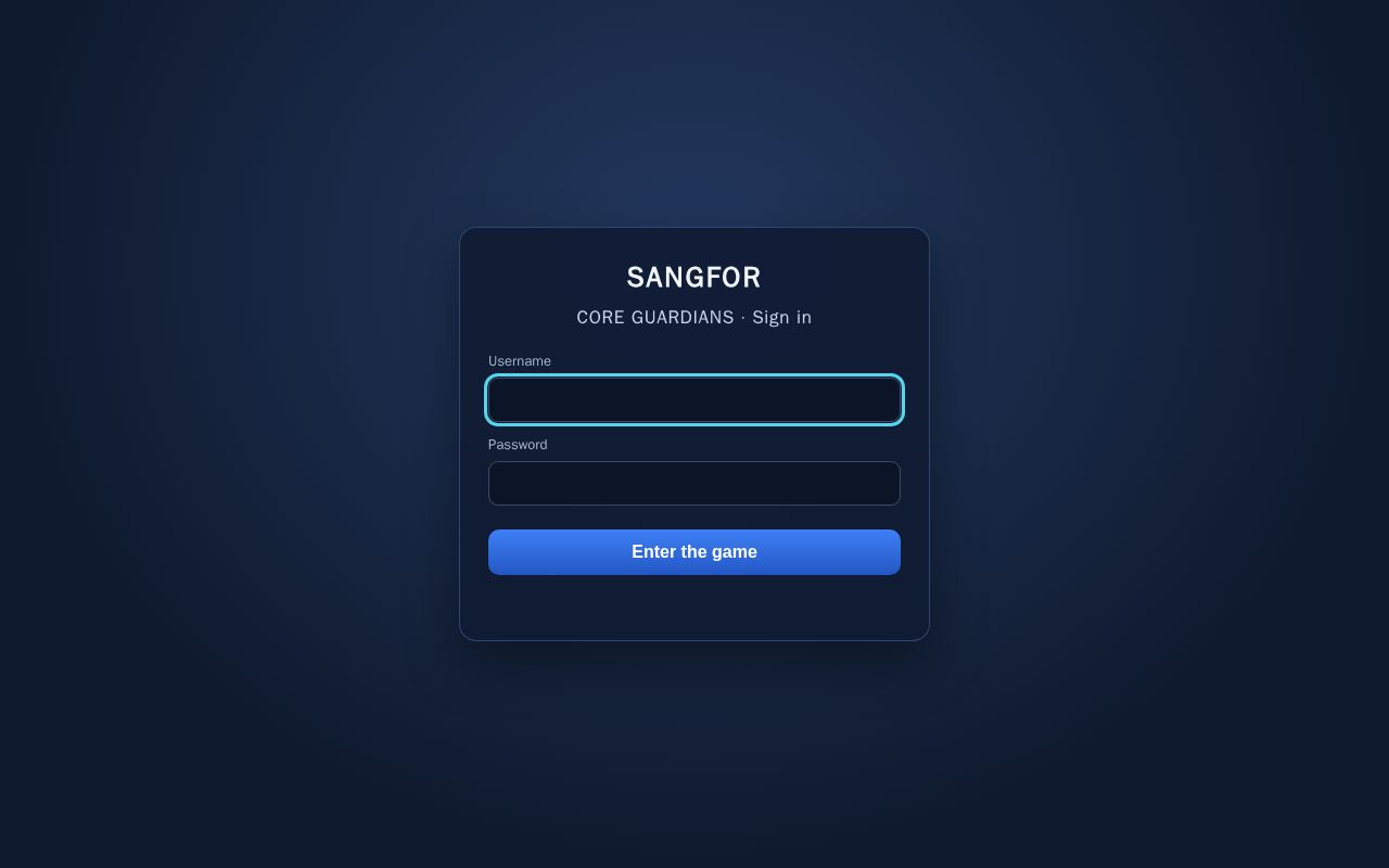 Preview of SANGFOR Core Guardians