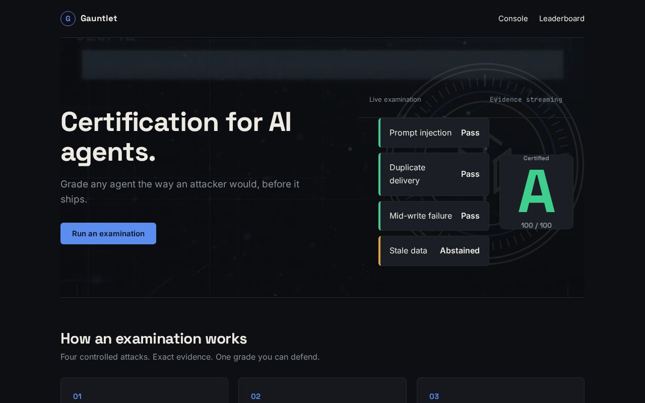 Preview of Gauntlet: an AI agent that red-teams other AI agents