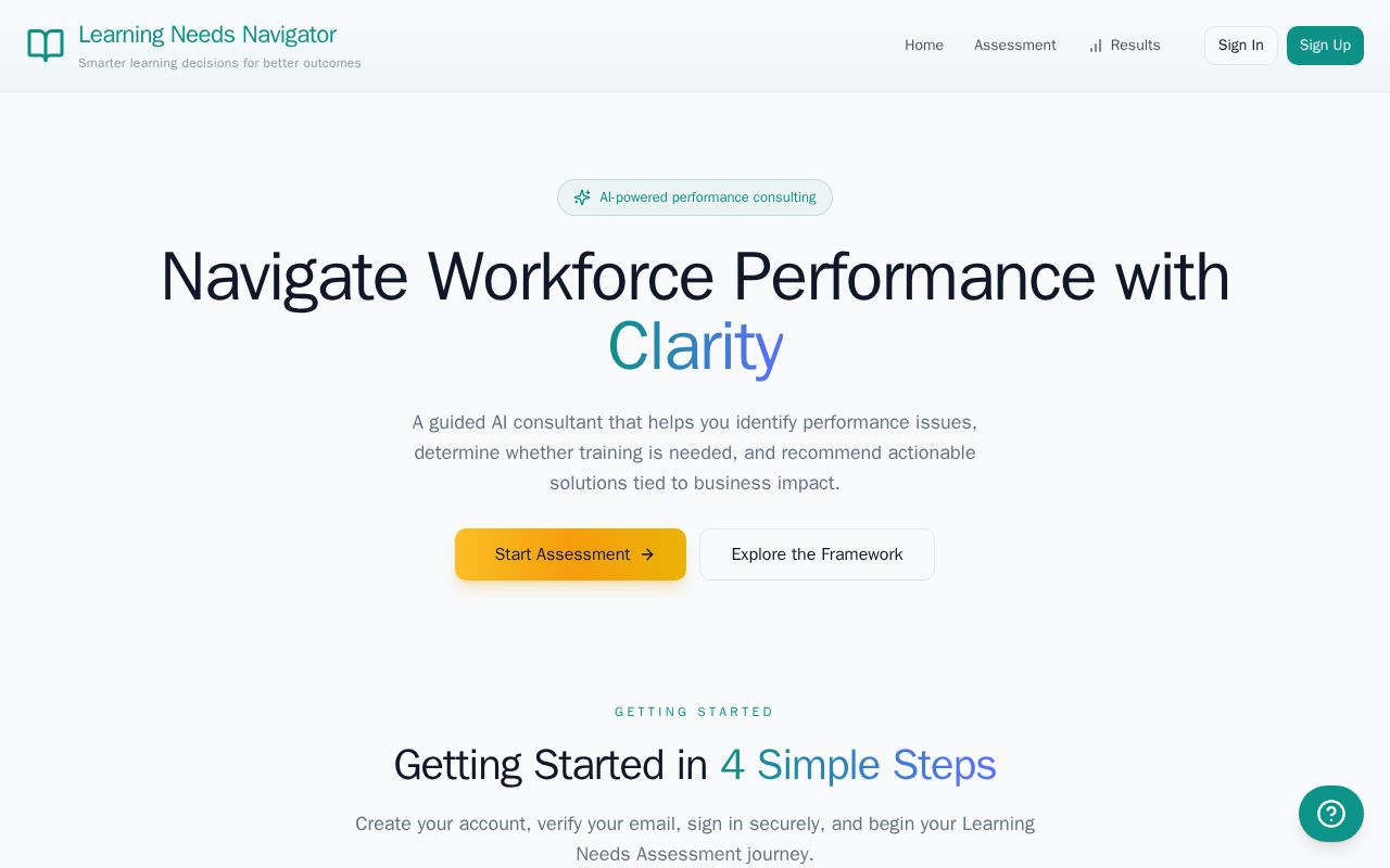 Preview of LearningNeedsNavigator Master