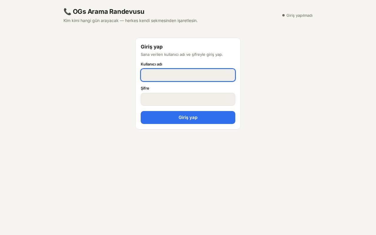 Preview of OGsRandevu