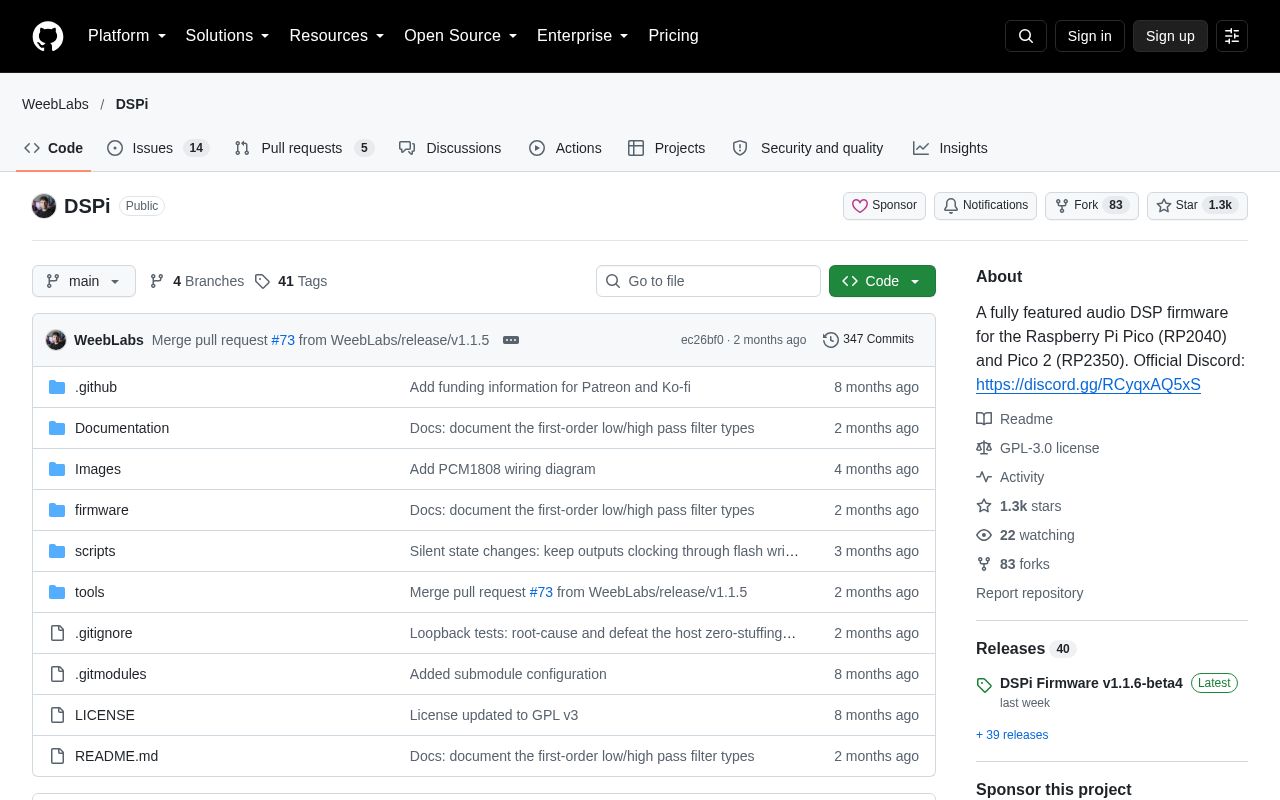 Preview of DSPi