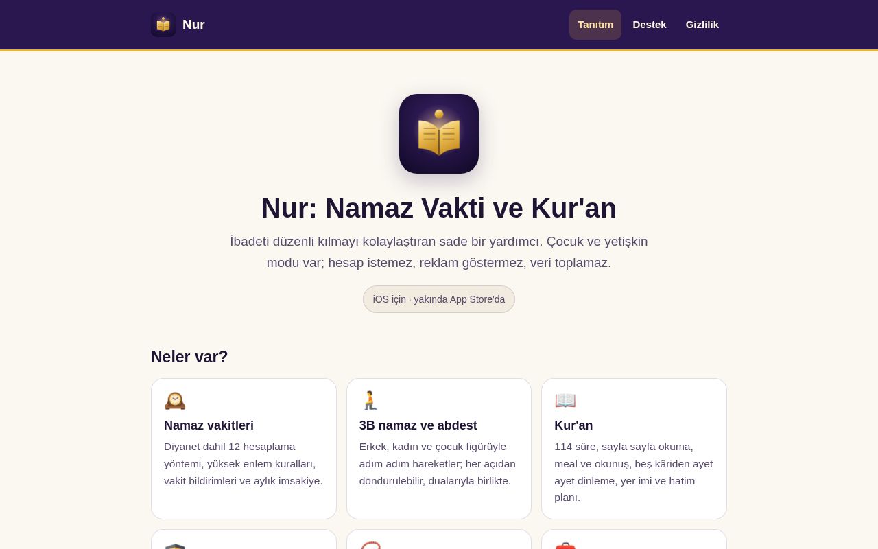 Preview of Nur Web