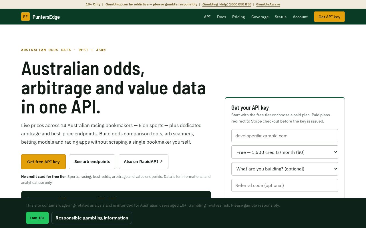 Preview of Racing Data Fastapi