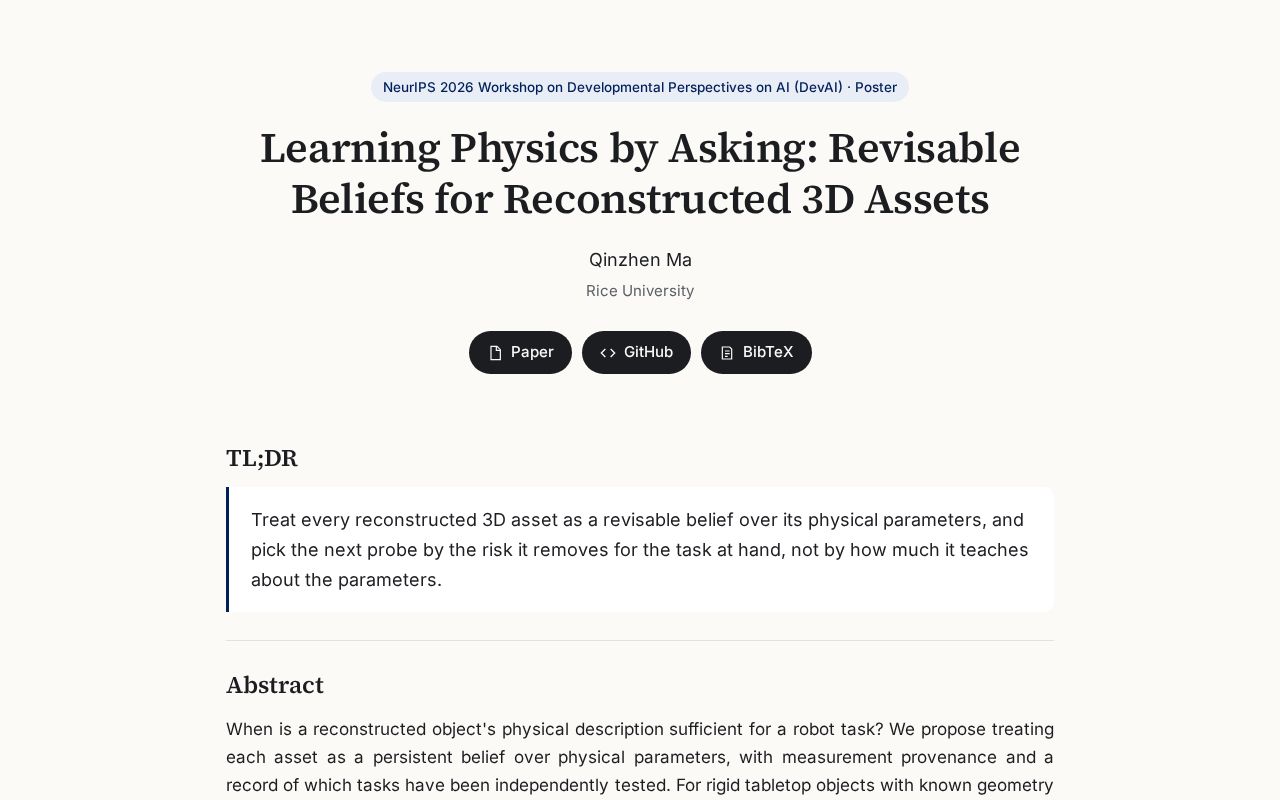 Preview of Learning Physics By Asking