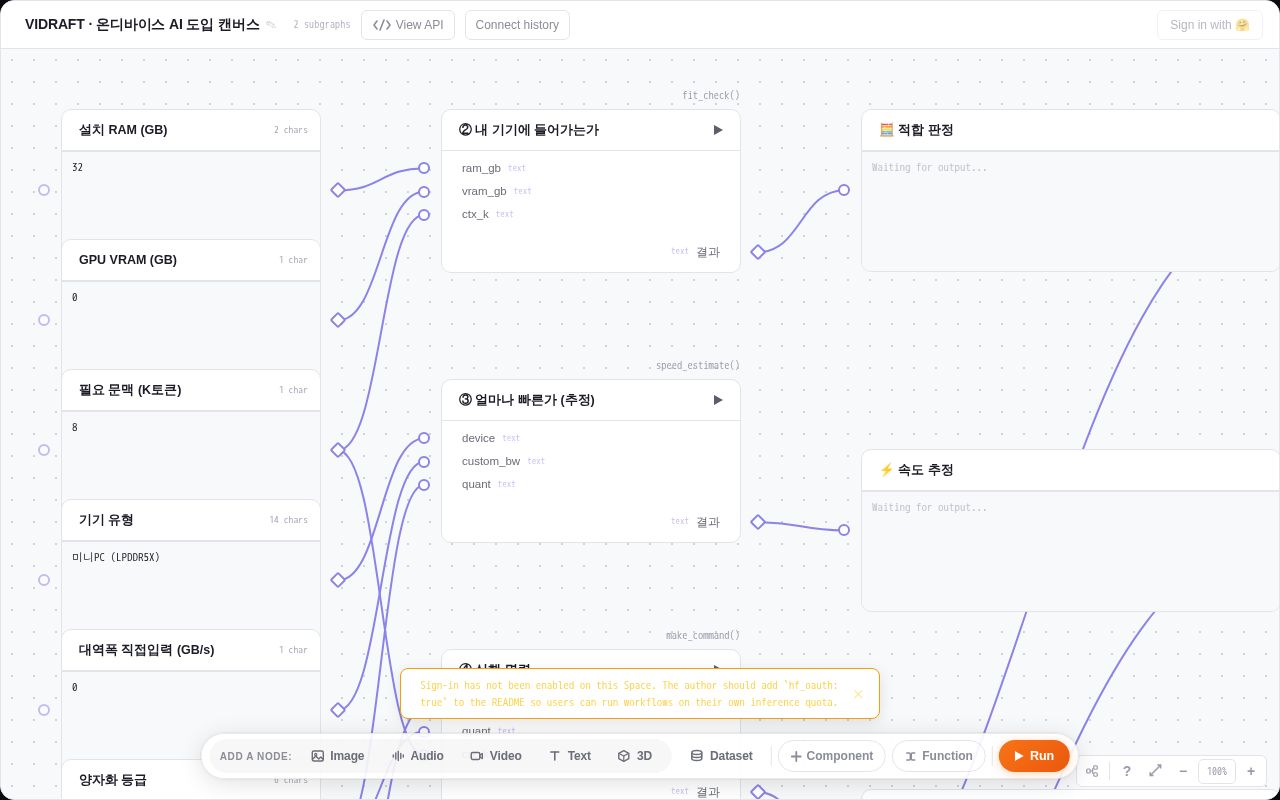 Preview of VIDRAFT 온디바이스 AI 도입 캔버스