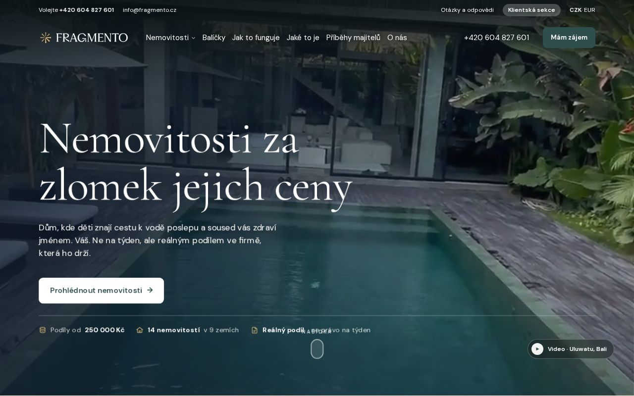Preview of Statická šablona Fragmento — náhled (vygenerovaný výstup, ne zdroj)