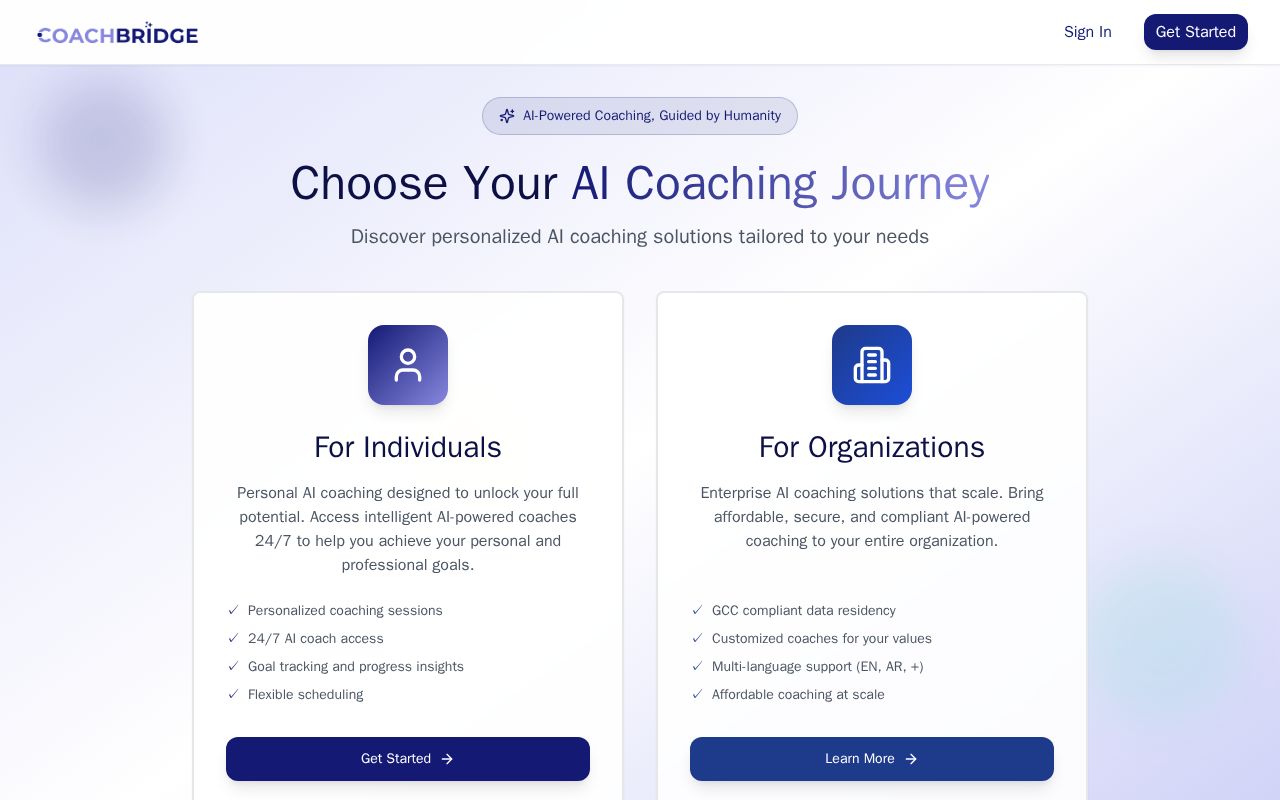 Preview of CoachBridge