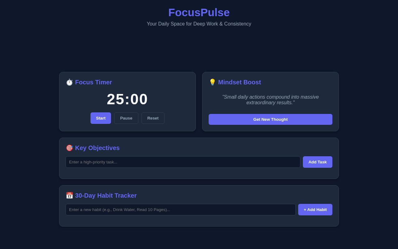 Preview of FocusPulse