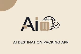 Preview of AI Destination Packing App