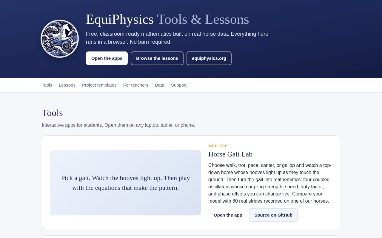 Preview of Equiphysics Github Io
