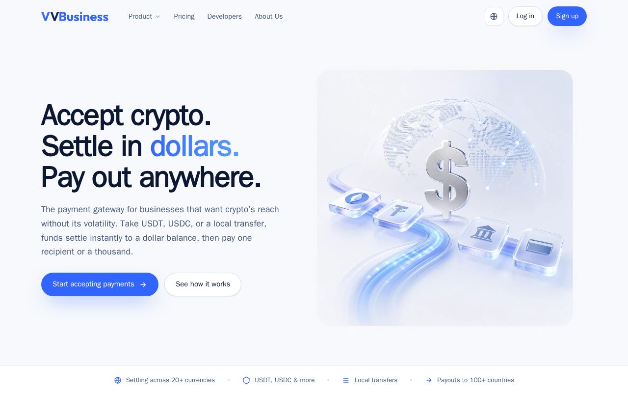 Preview of Vvbusiness Portal Demo
