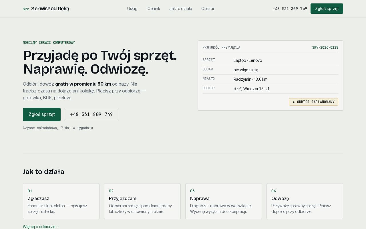 Preview of Serwis