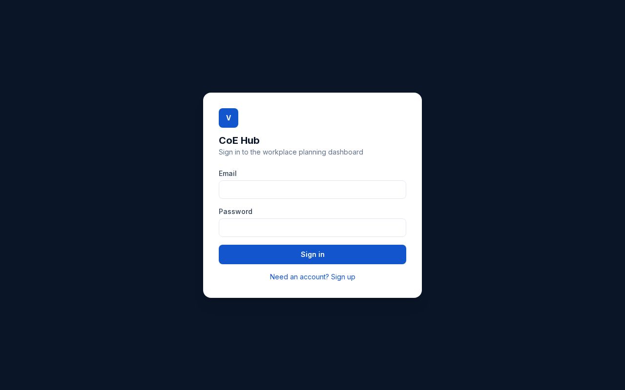 Preview of Vish Dashboard