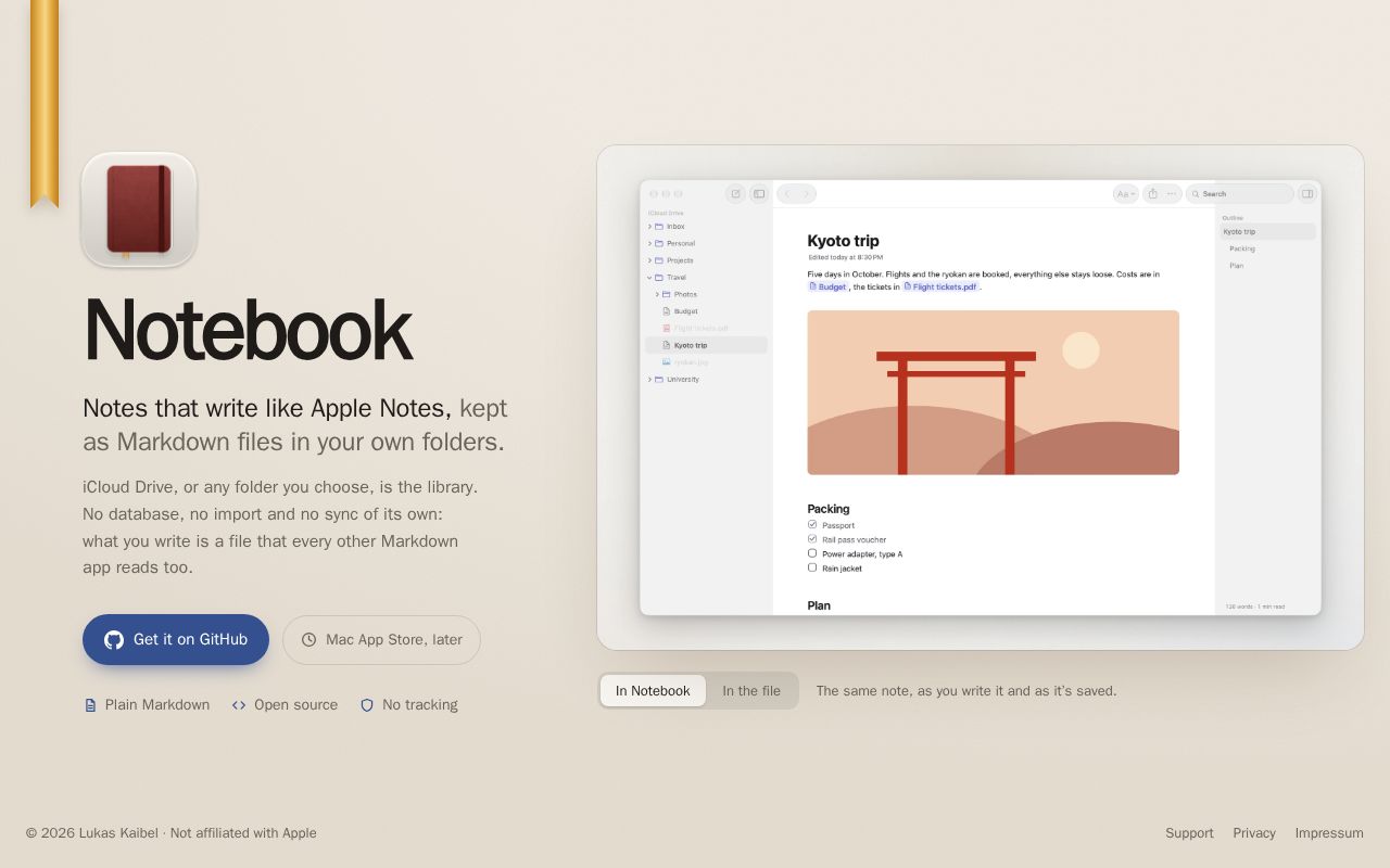 Preview of Notebook