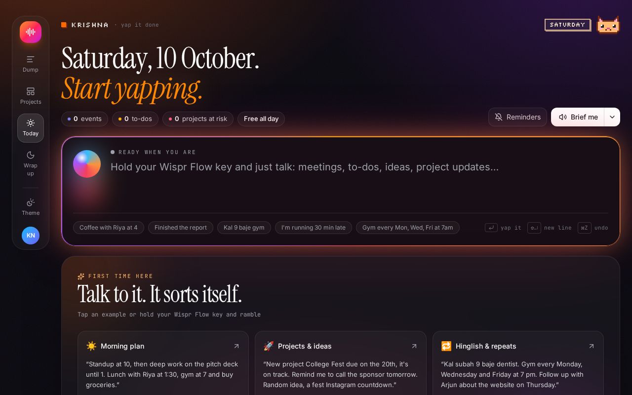 Preview of Yap It Done
