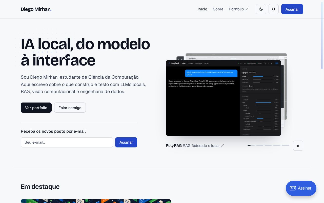 Preview of Ghost Blog Theme