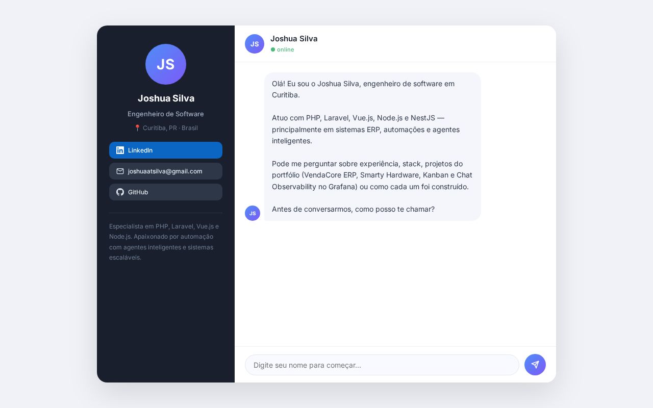 Preview of Chatbot Cohere
