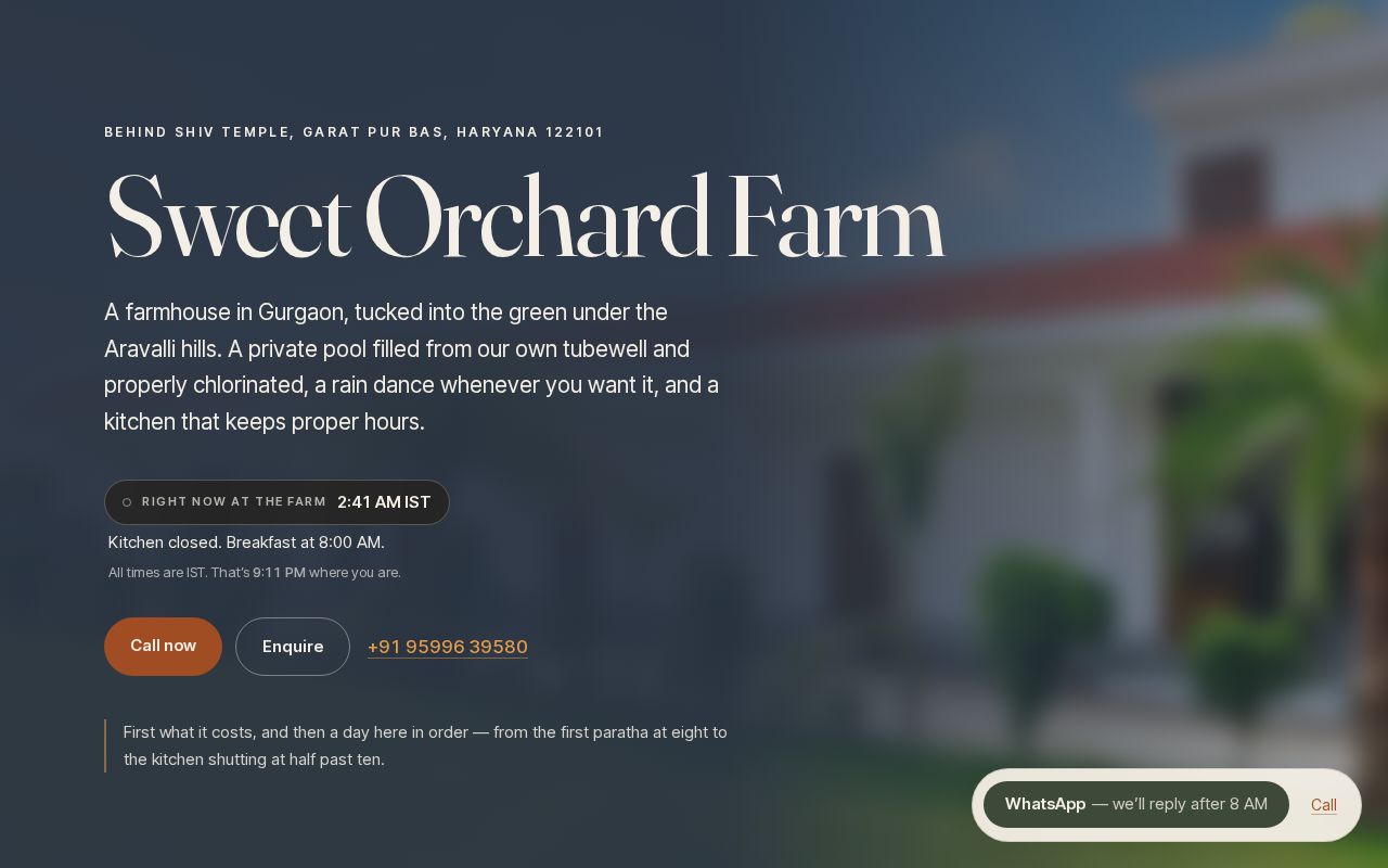 Preview of Sweet Orchard Farm