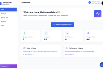 Preview of JobCoachAI