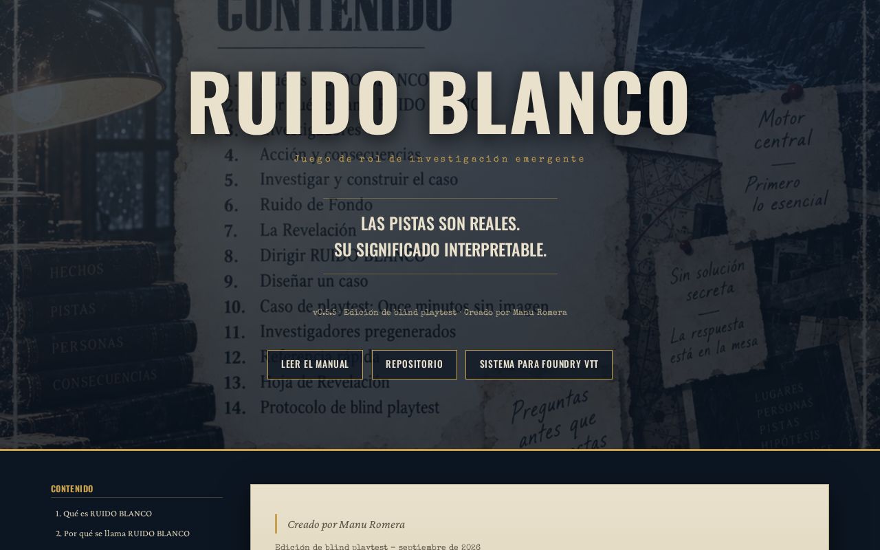Preview of Ruido Blanco
