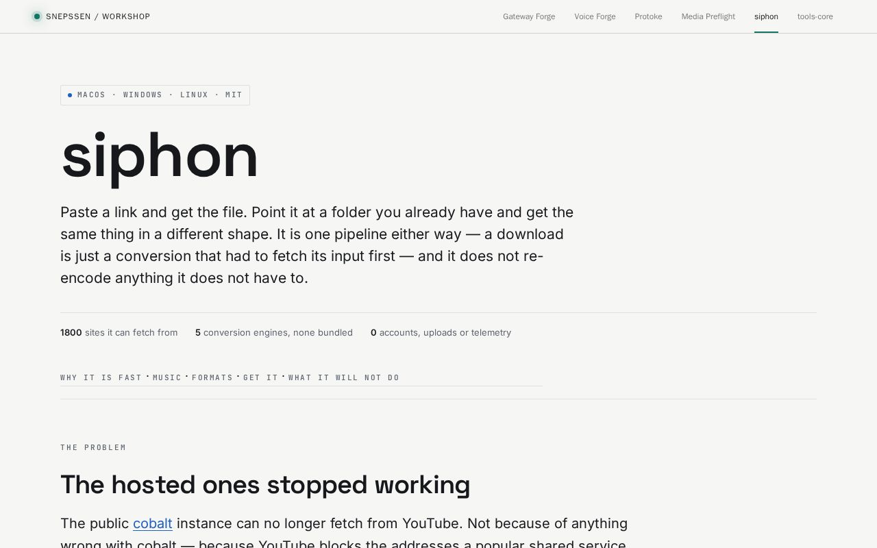 Preview of Siphon