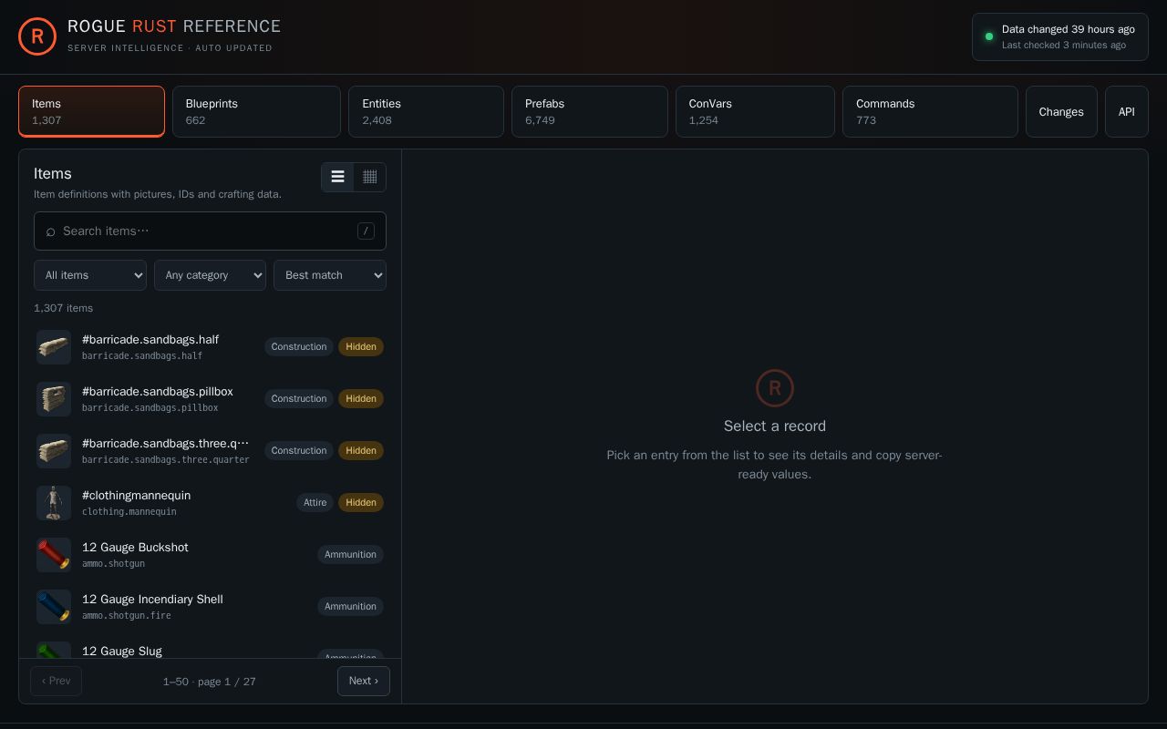 Preview of Rust Reference AutoUpdated