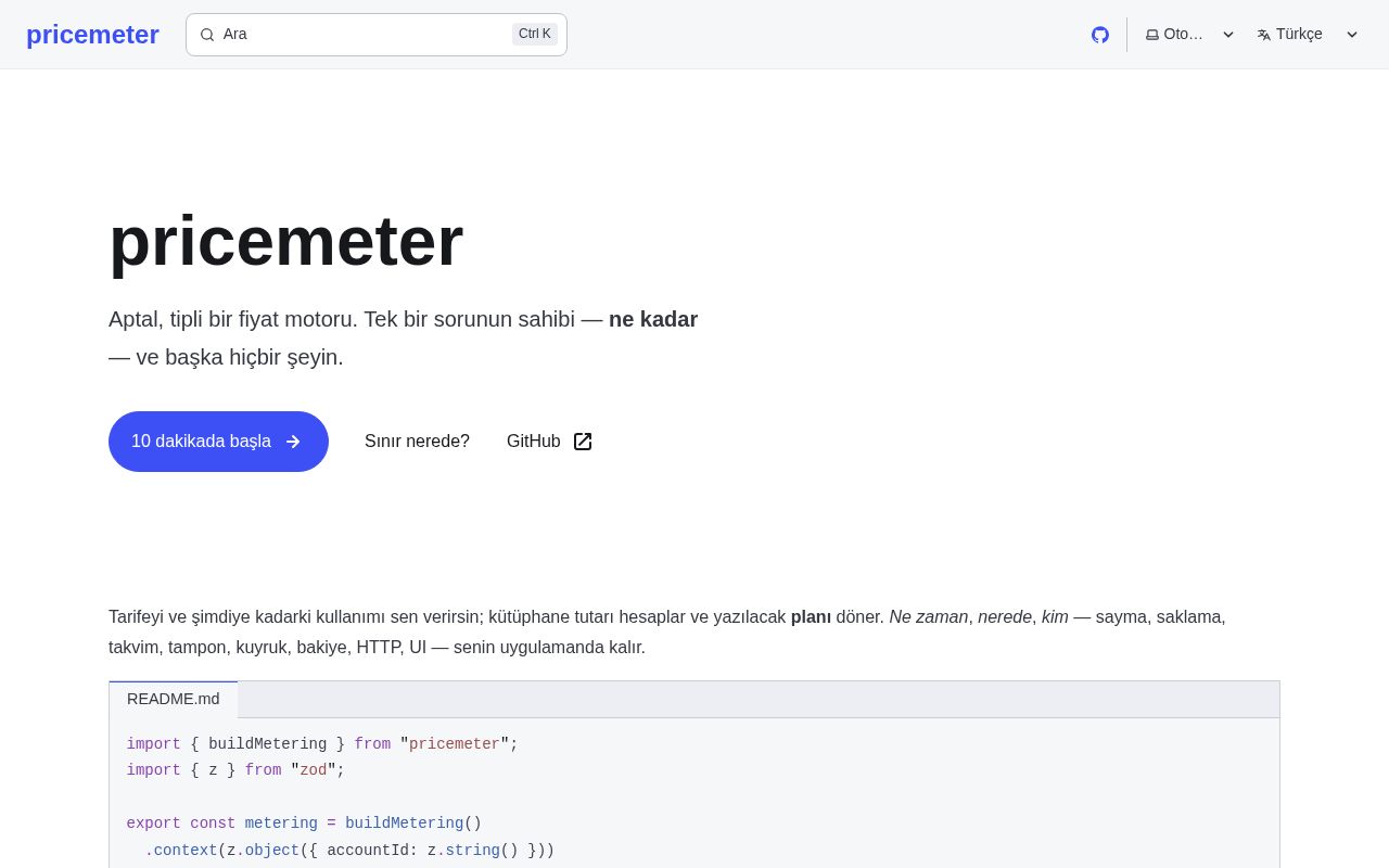 Preview of pricemeter