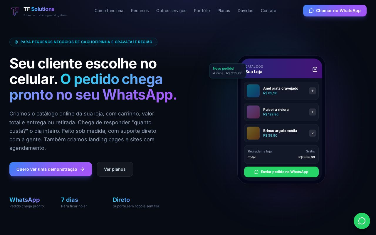 Preview of Catalogo Demo Tfsolutions