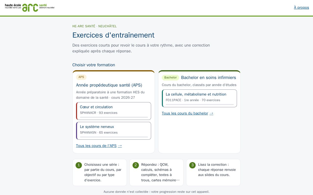 Preview of Exercices Coeur