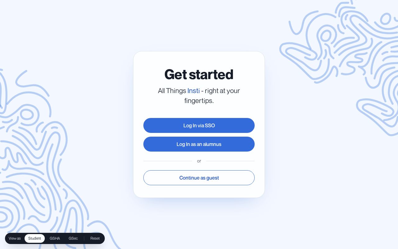 Preview of Insti App Redesign