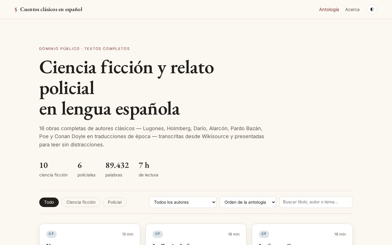Preview of Spanish Short Stories