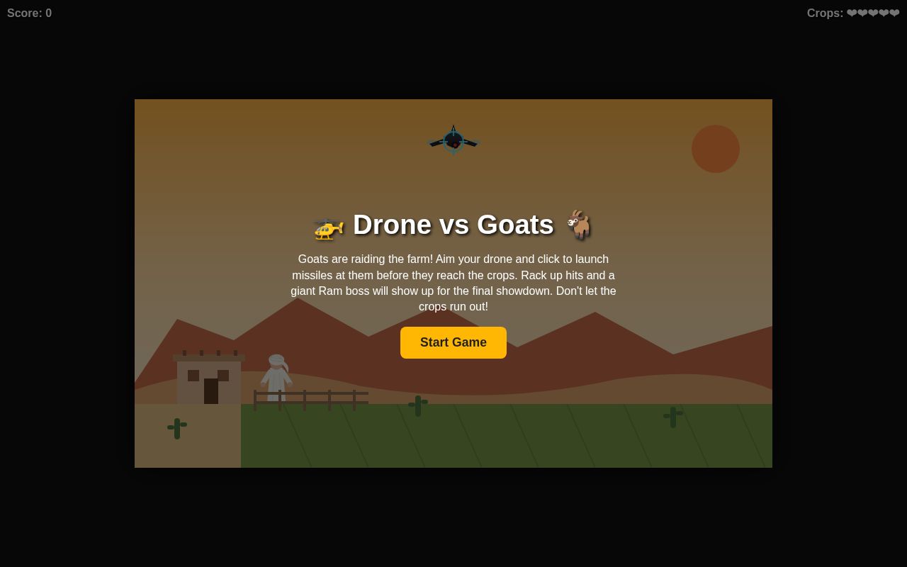 Preview of Drone Vs Goats