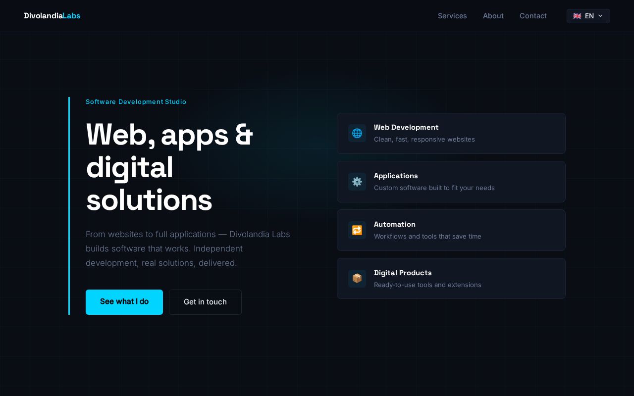 Preview of DivolandiaLabs Github Io