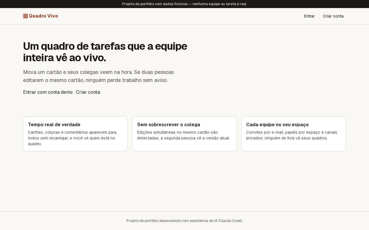 Preview of Quadro Vivo Tarefas