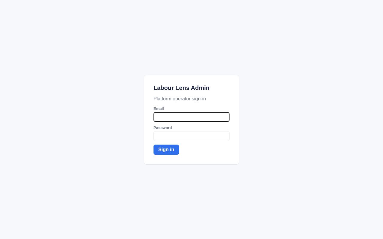 Preview of Worker registration, attendance, and Labour Portal sync app (Android + iOS)