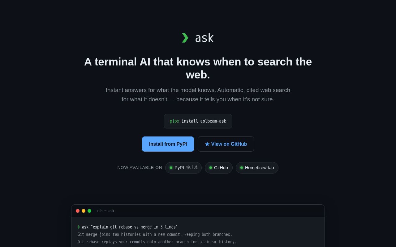 Preview of Ask