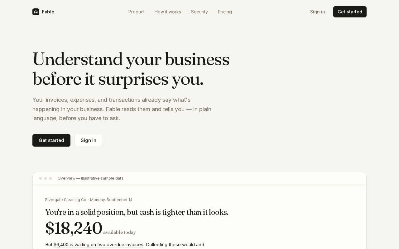 Preview of Financial Software