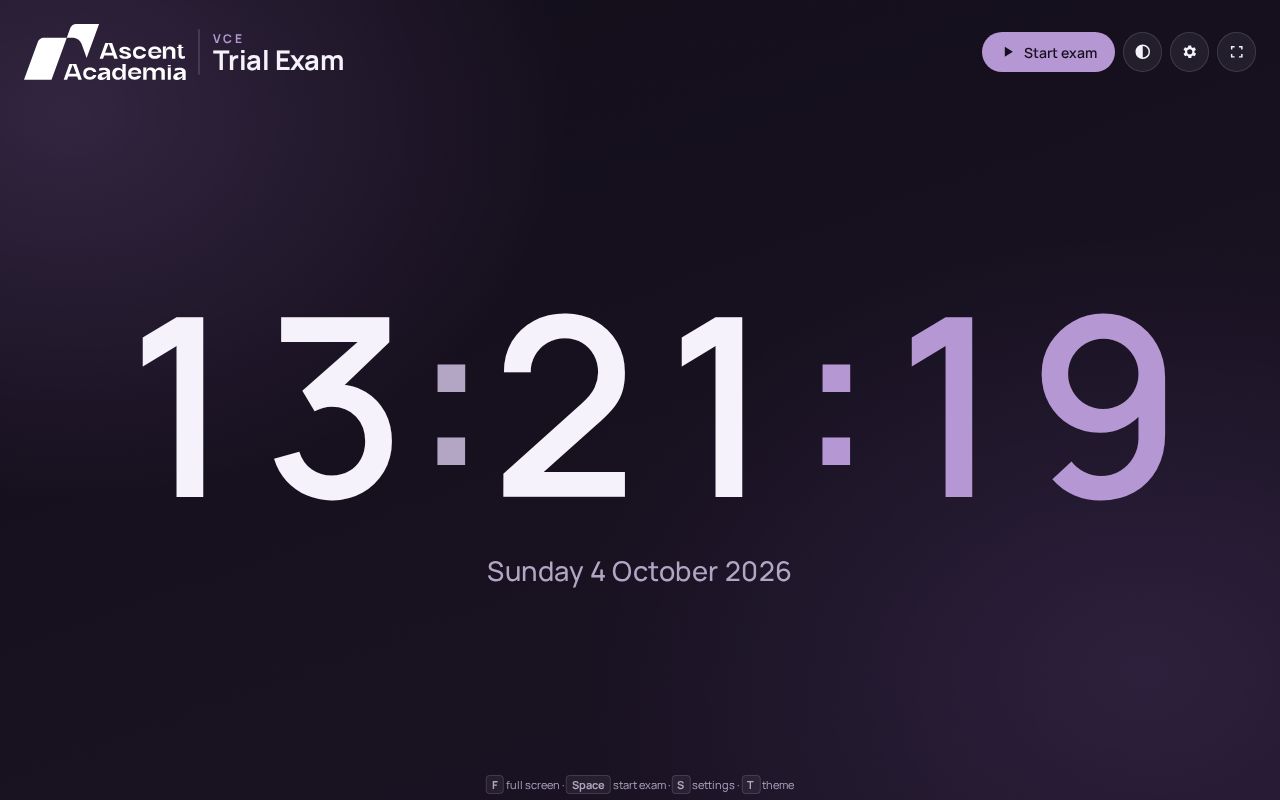 Preview of Ascent Clock