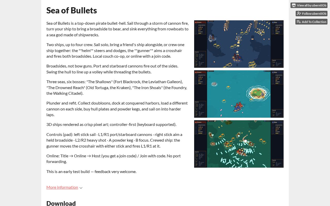 Preview of Sea of Bullets by ubern0Ob