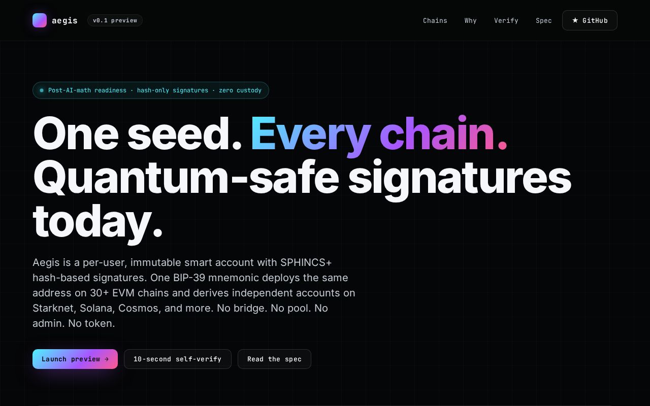 Preview of Aegis Protocol