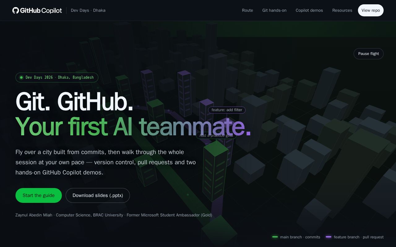 Preview of Github DevDays 2026