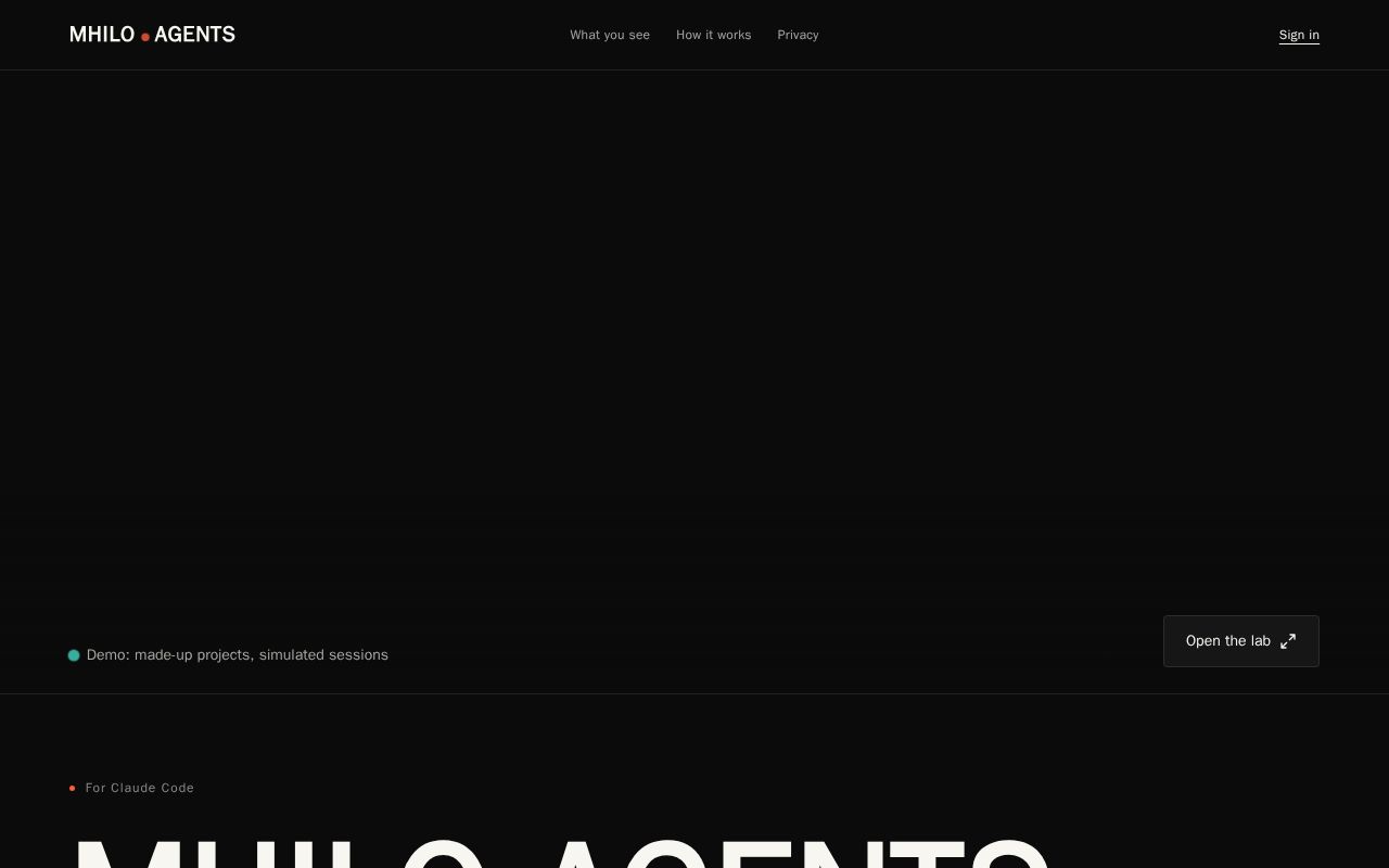 Preview of mhilo agents