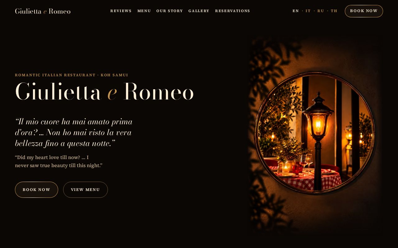 Preview of Giuliettaeromeokohsamui Com