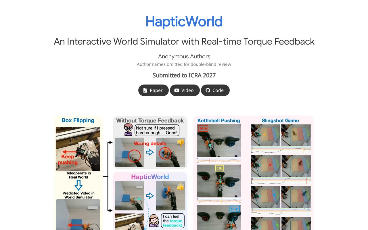 Preview of HapticWorld Github Io