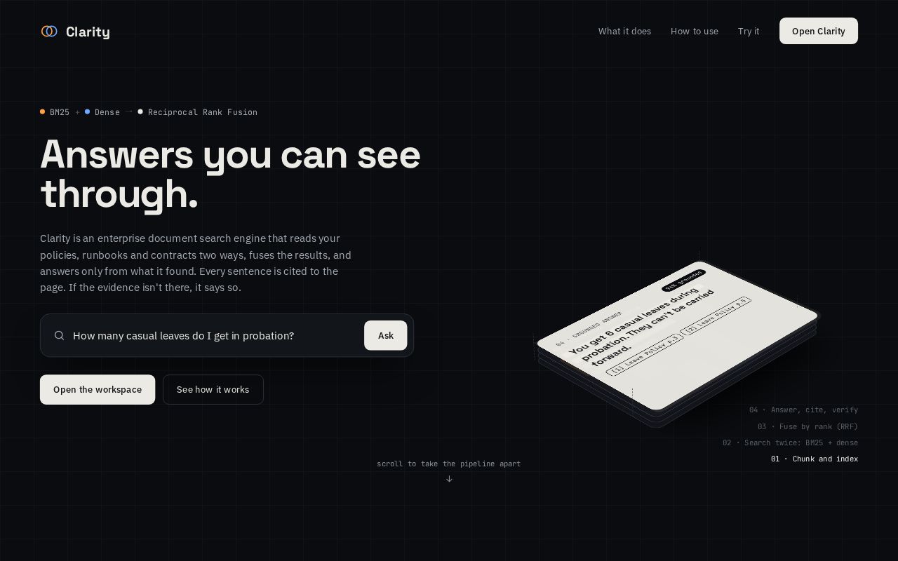 Preview of Clarity