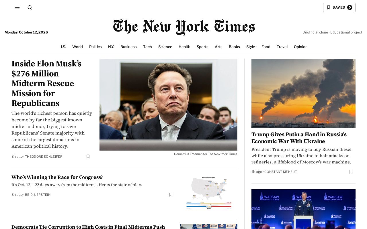 Preview of Nyt Clone