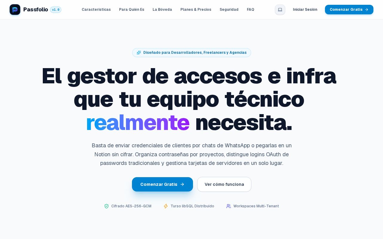 Preview of Passfolio