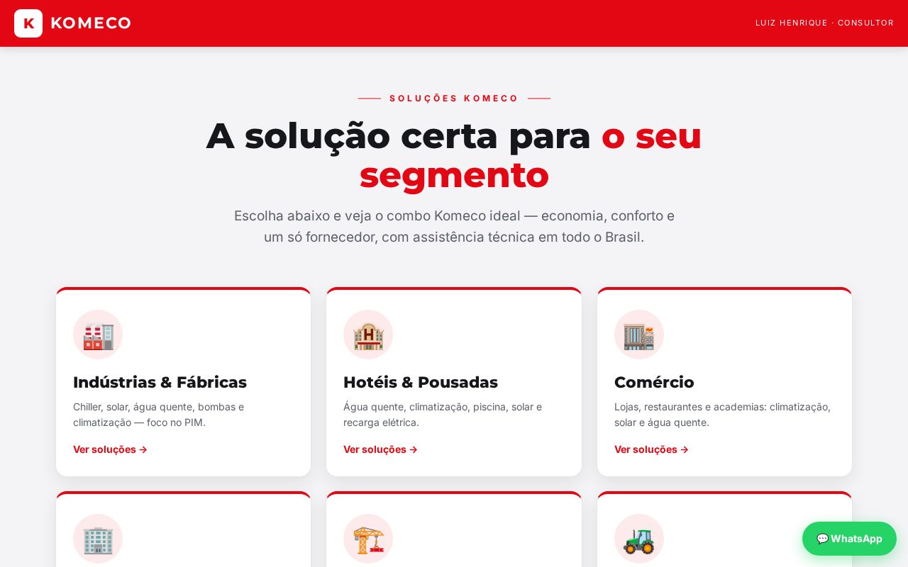 Preview of Komeco Solucoes