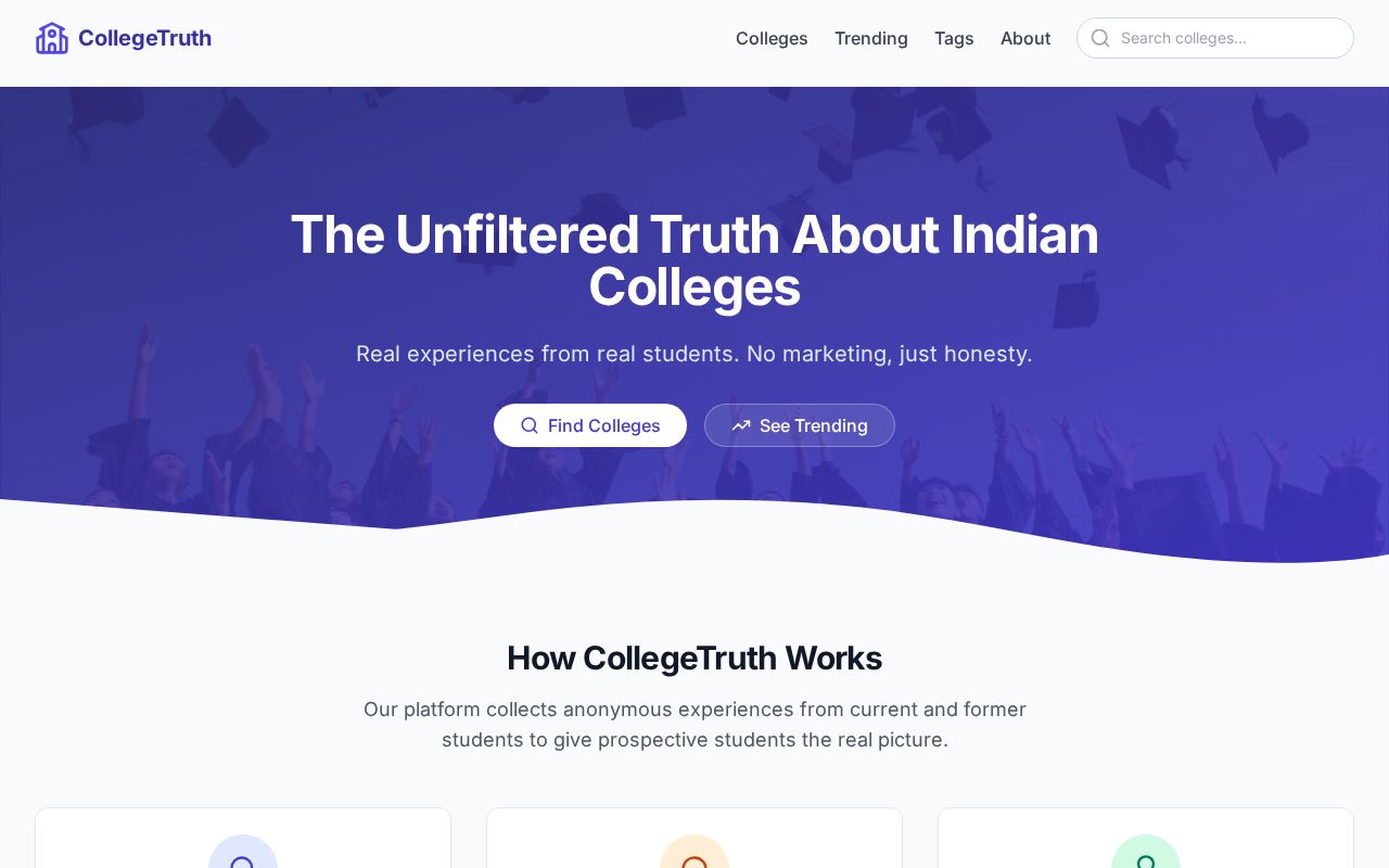 Preview of college truth wall
