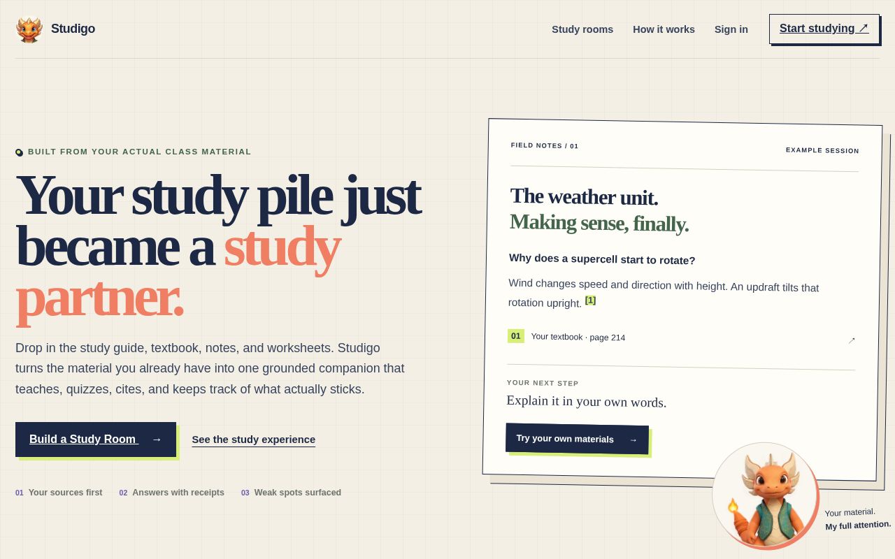 Preview of Studigo Ai
